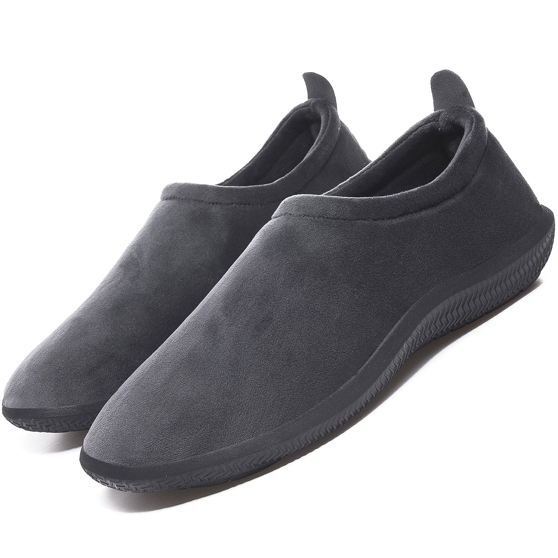 Eagsouni Chaussons Hommes Femmes Hiver fermées peluchées | Chaudes pantoufles,Maison,Mémoire Mousse,antidérapante,confortable,interieur exterieur