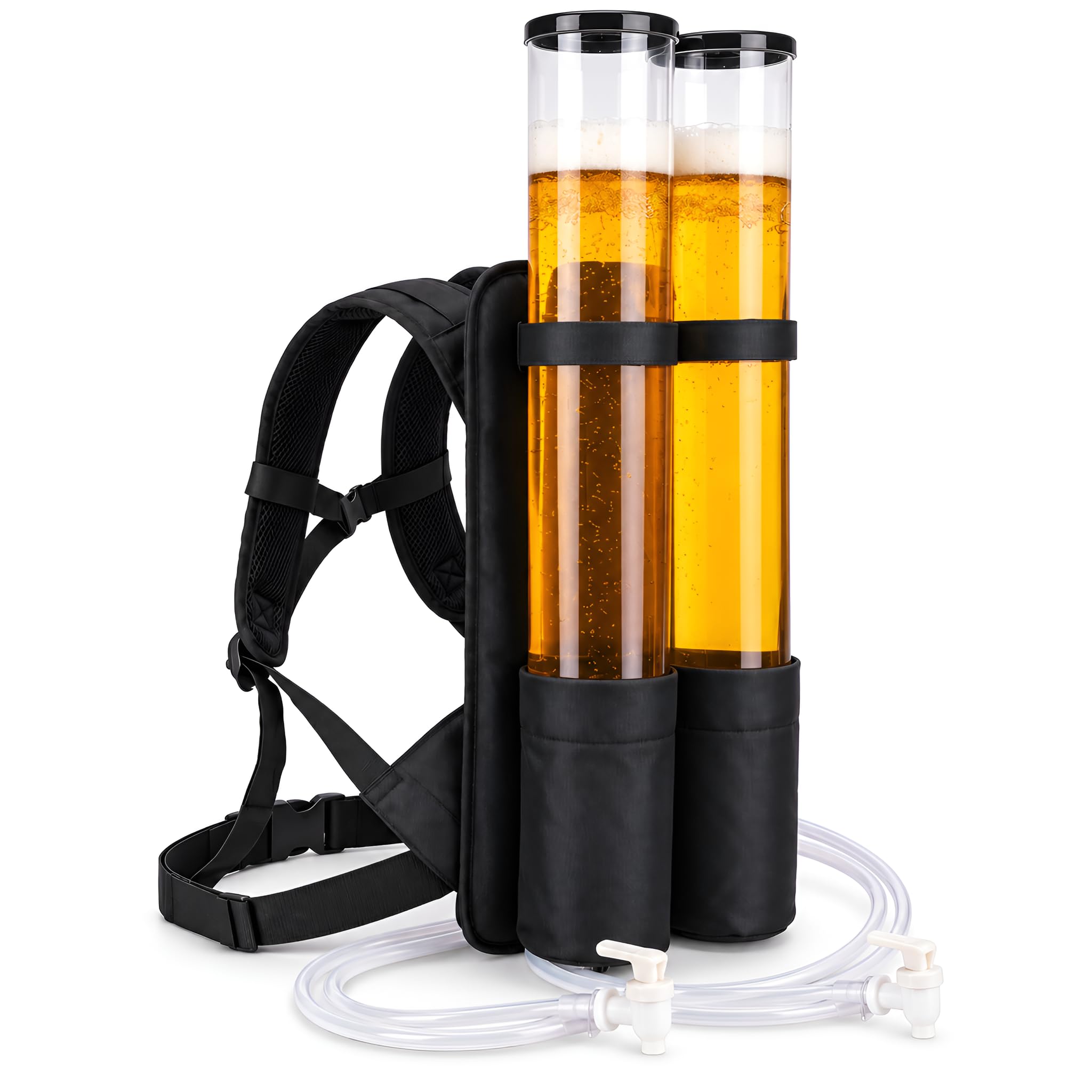 GOODS+GADGETS Le succès culte - Duo Sac à dos à bière Double sac à dos pour boissons 2 x 3 litres de capacité