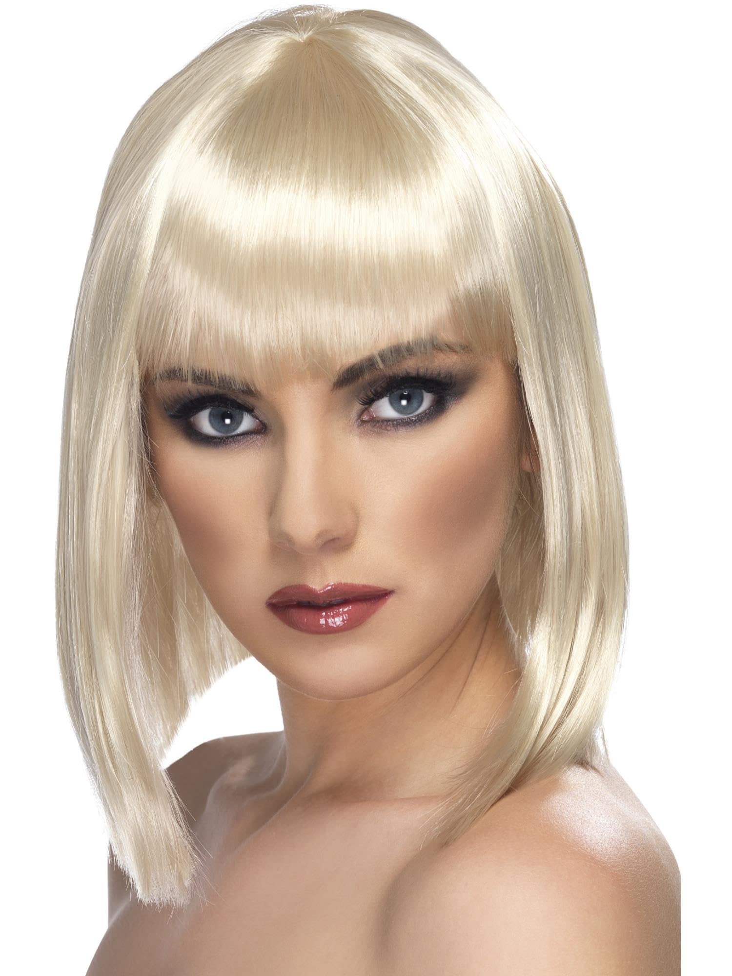 Perruque Carré Blonde Femme
