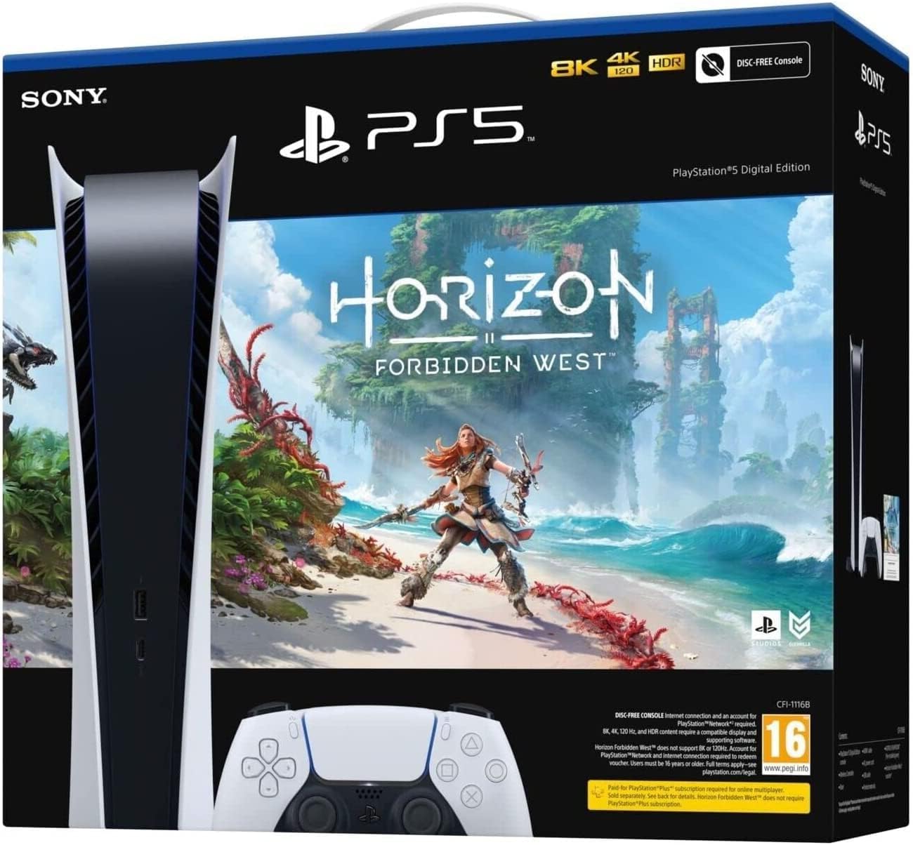 Sony PlayStation 5 (PS5) Édition Digital Horizon: Forbidden West