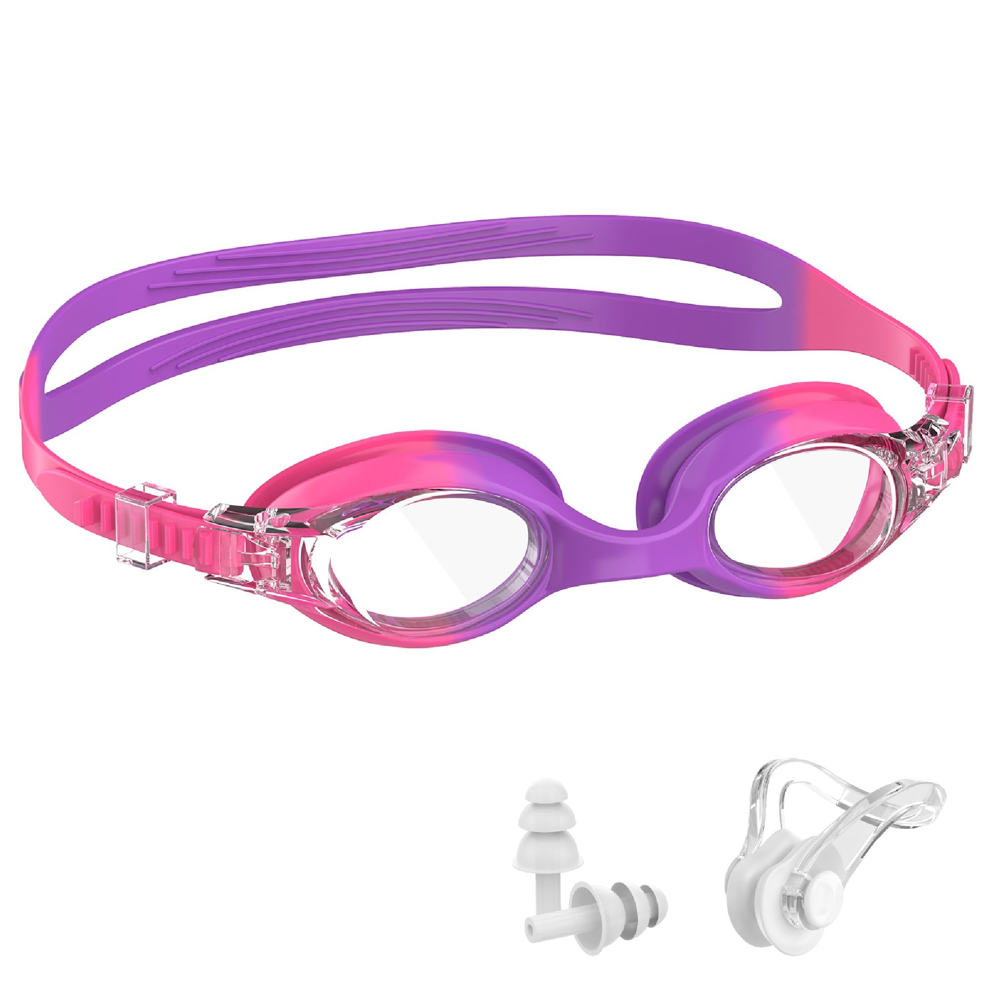Seaflar Lunette Piscine Enfant de 6 à 14 ans, Anti-Buée Avec Vision Claire | Protection UV, Joint en Silicone Étanche, Uinsex Petite Monture Lunette Piscine enfants Adaptées Aux