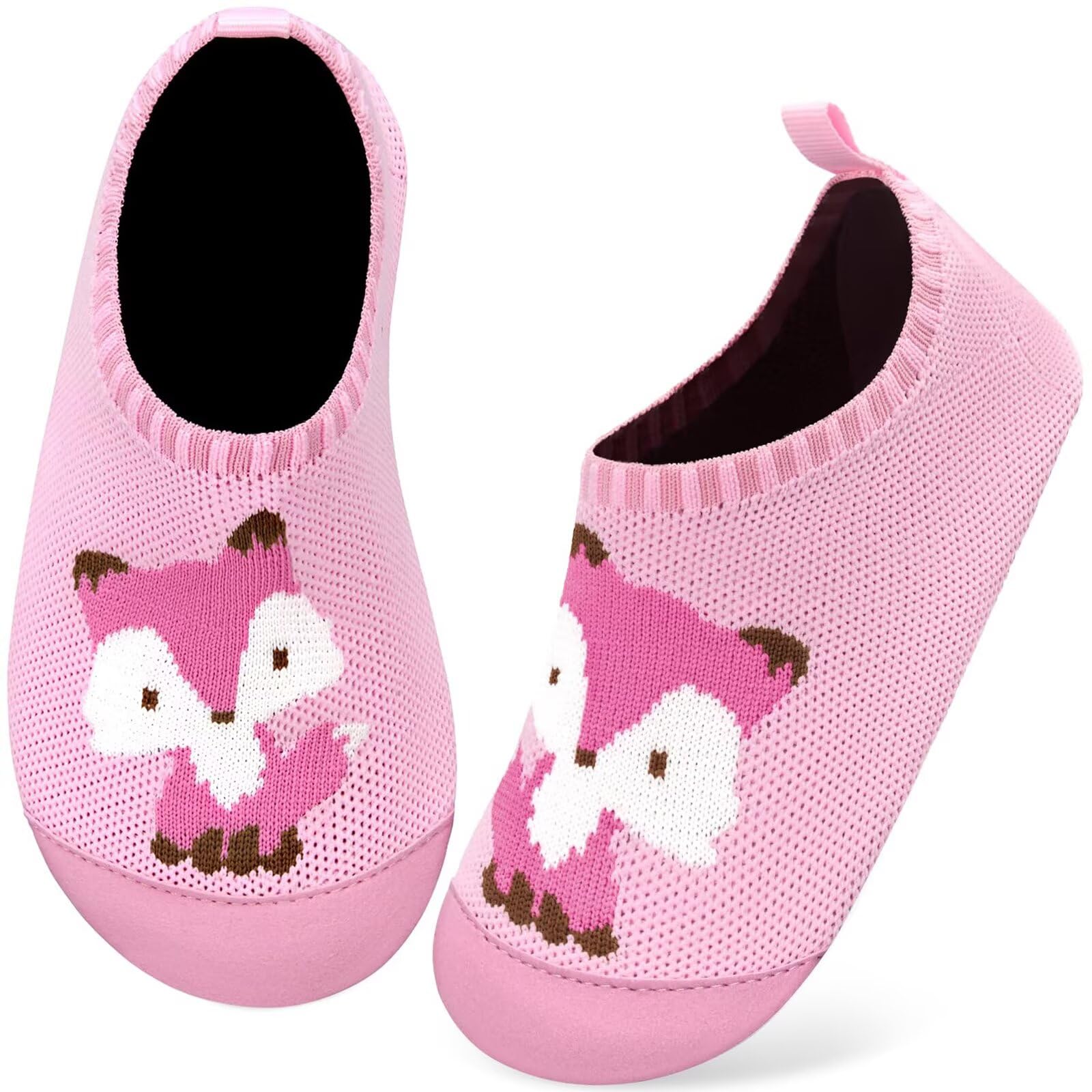 Kyopp Chaussons Enfant Garcon Fille Respirant Chaussons Antidérapante Doux | Léger Chaussette Chaussures, Pantoufles d'intérieur, Mixte Enfant