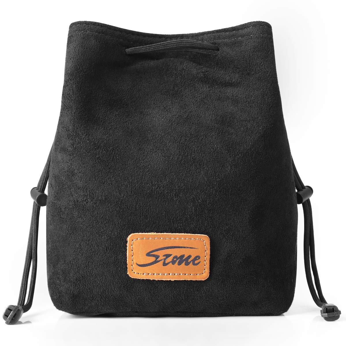 S-ZONE - Sac souple pour appareil photo reflex numérique avec cordon de serrage, compatible avec Canon, Nikon, Sony