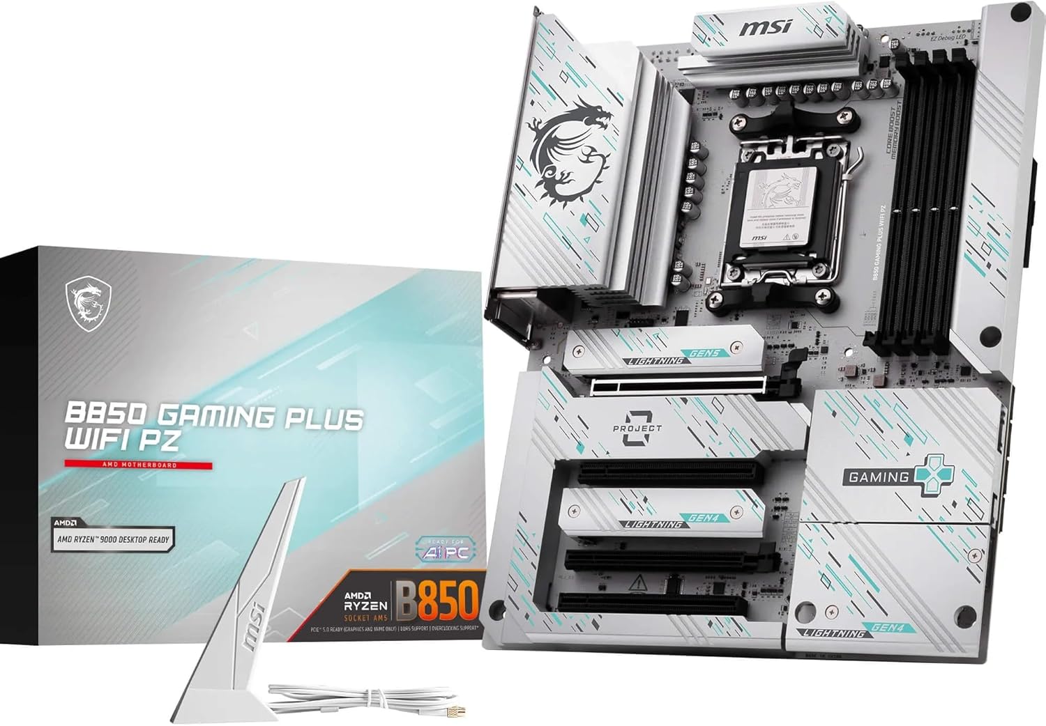 MSI B850 GAMING PLUS WIFI PZ
