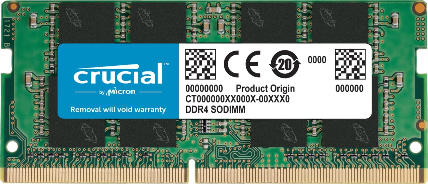 Crucial RAM CT16G4SFRA266 16Go DDR4 2666 MHz CL19 Mémoire d’ordinateur Portable