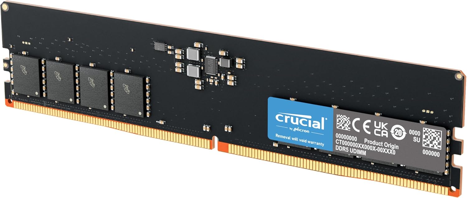 Crucial 16 Go DDR5-5600 CL46 (CT16G56C46U5)