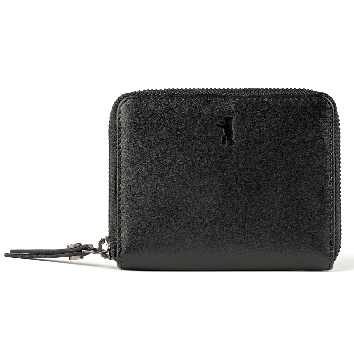 Berliner Bags Petit Portefeuille Femme Fiona en Cuir RFID - Noir | Petit portefeuille femme en cuir avec Protection RFID, protection RFID, 6 porte carte bancaire, poche à monnaie, boîte cadeau