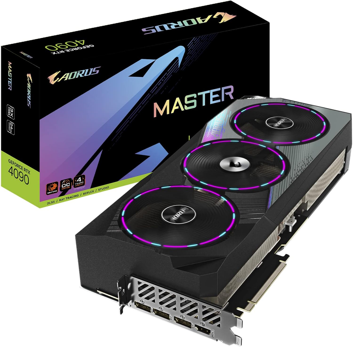GigaByte GeForce RTX 4090 AORUS MASTER 24 Go GDDR6X