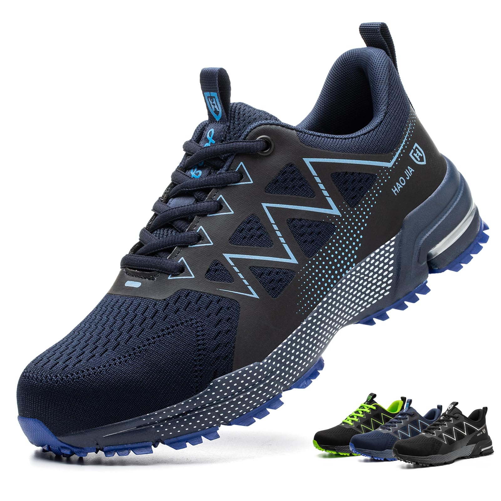 Chaussures de Sécurité Hommes Femmes Basket Securite | Chaussures de Travail Embout en Acier, Légère, Respirante, Confortable, Antidérapante, Basket de Travail 36-47EU