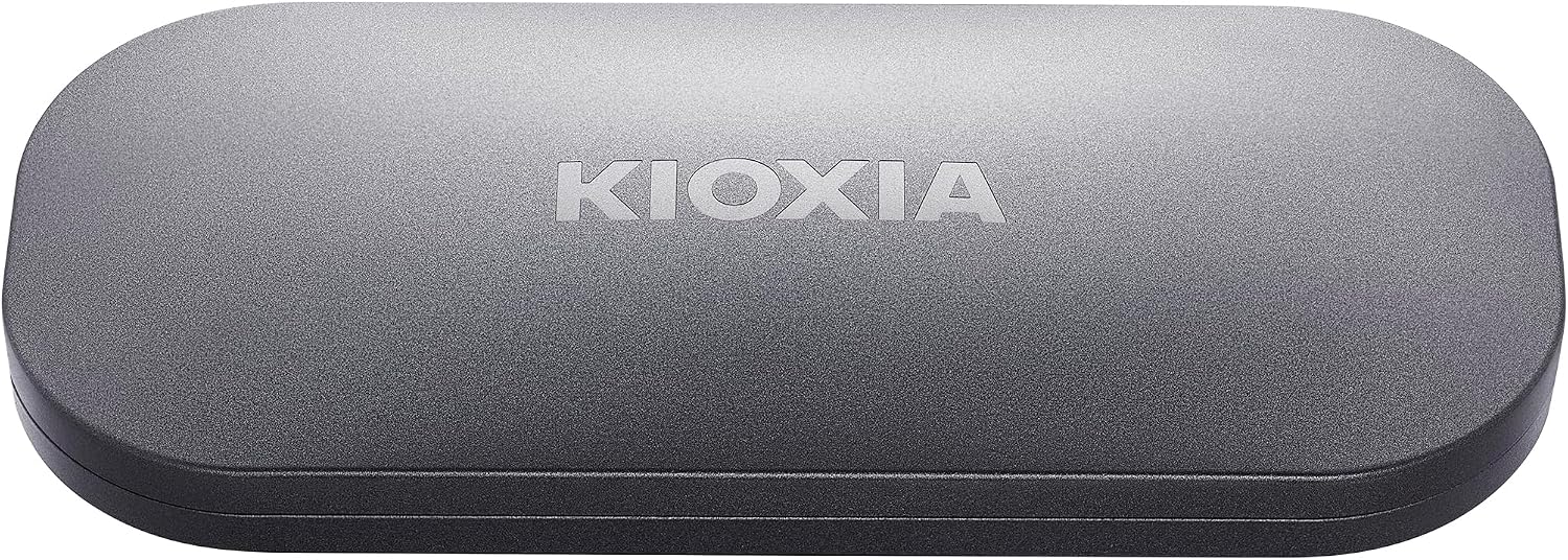 KIOXIA Exceria Plus Portable SSD Memory Card 1TB - External Solid-State-Drive, USB 3.1 Typ-C 4k Video Recording