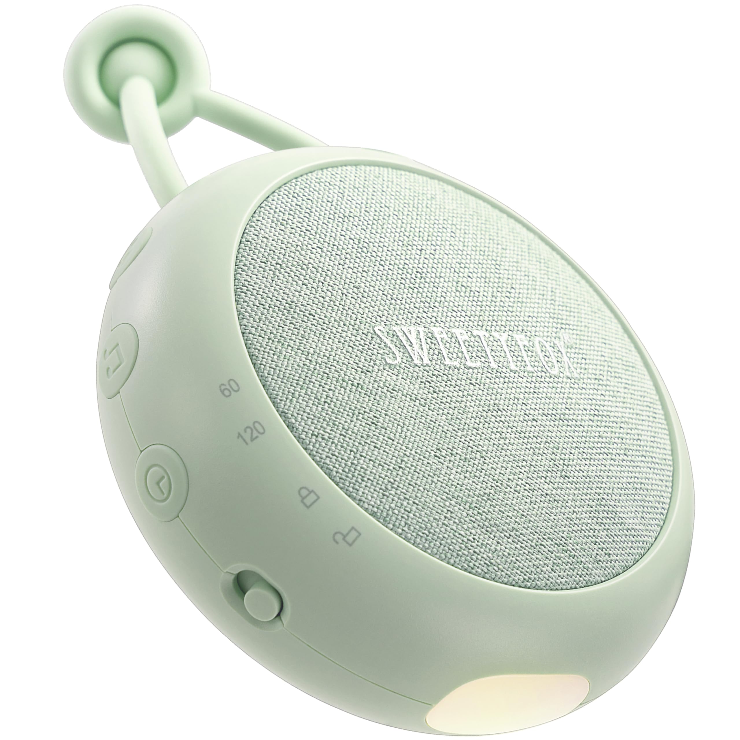 Sweety Fox - Machine Bruit Blanc Bébé - Veilleuse - Aide au Sommeil - Vert | 15 Sons Apaisants : Berceuses, Veilleuse et Bruits blanc · Sommeil Bébé · USB Rechargeable · Portable · Nouveau-né