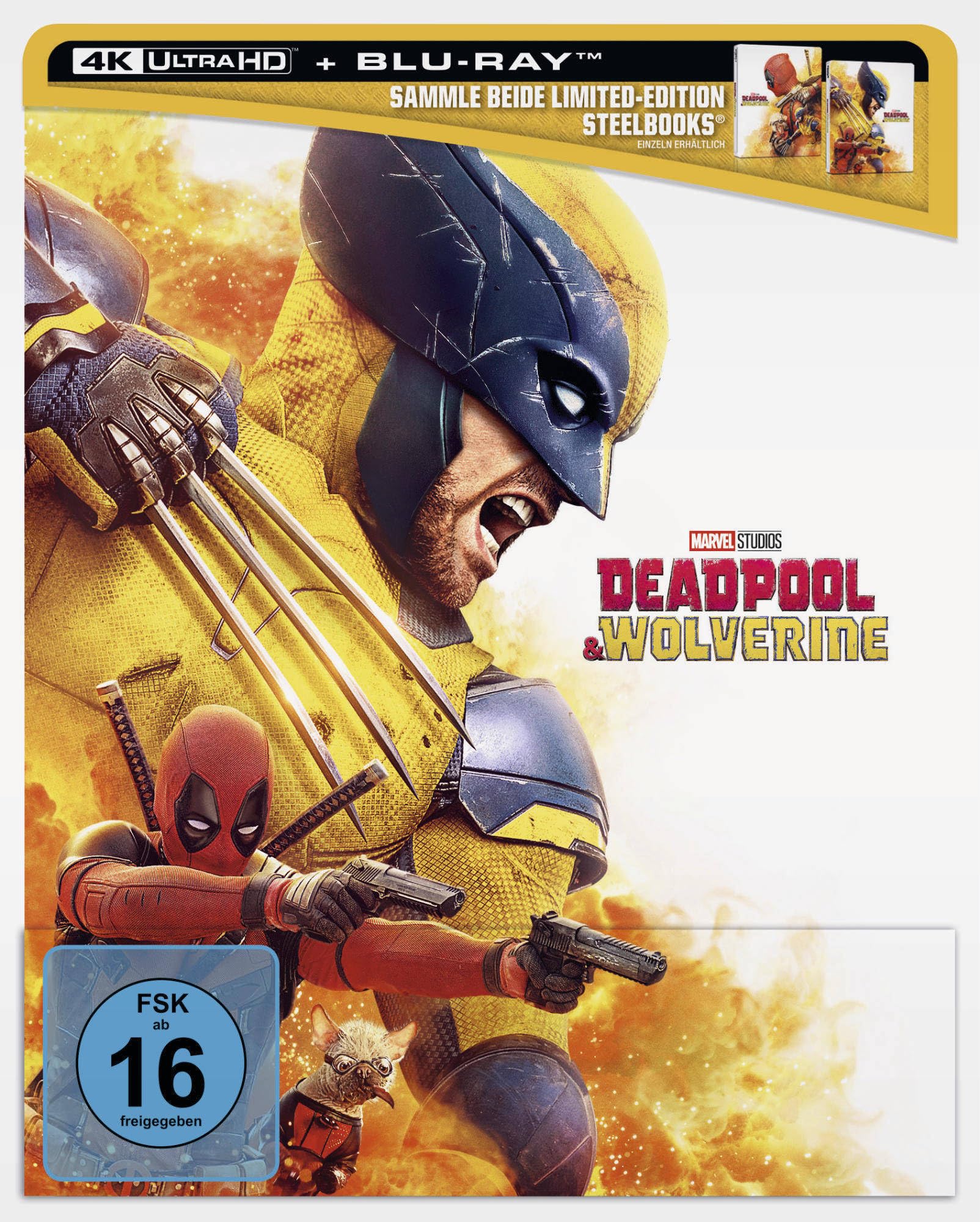 Deadpool & Wolverine Uhd Bd (Lim. Steelbook "Wolve