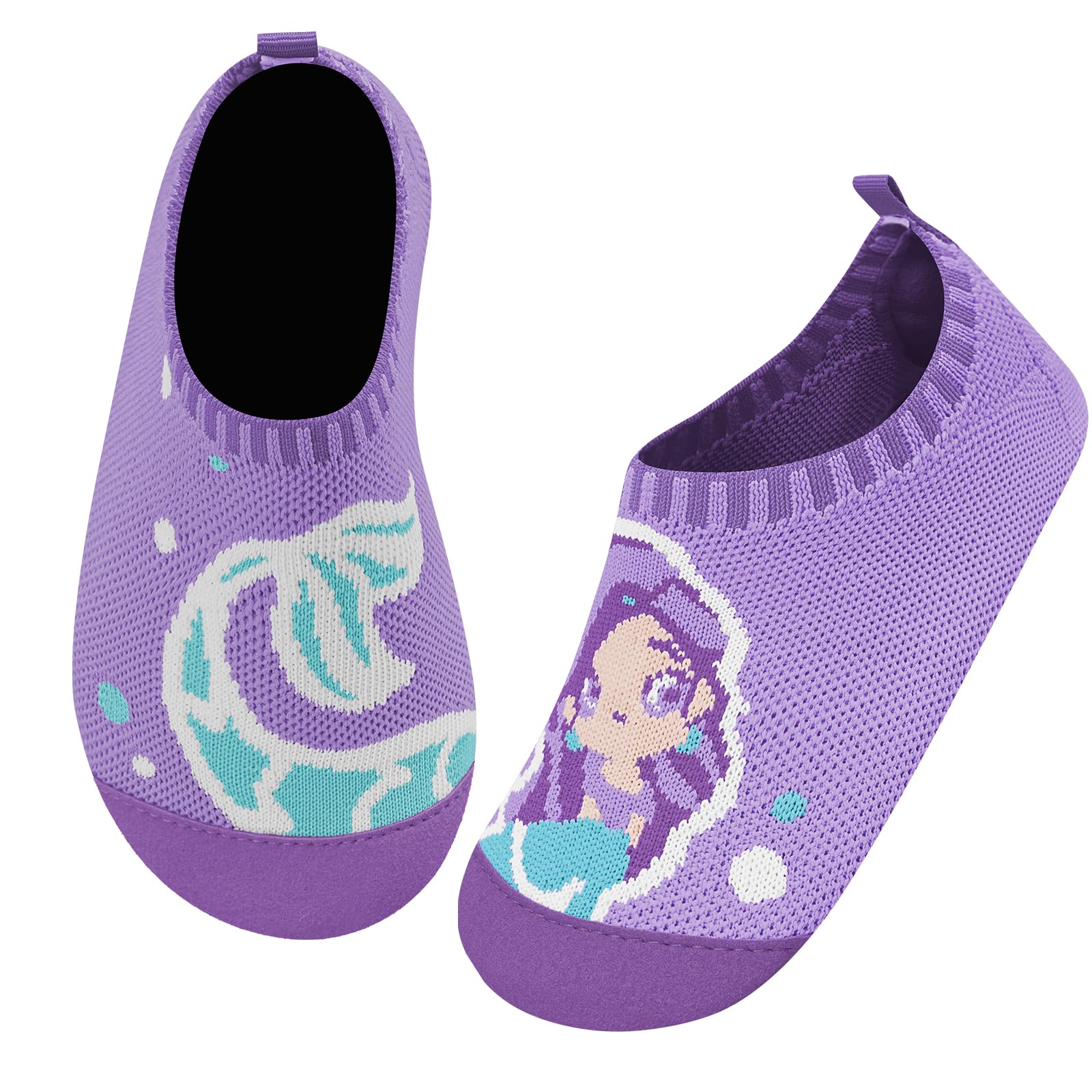 Kyopp Chaussons Enfant Garçon Respirant Pantoufles Filles Doux Antidérapant Chaussette Chaussures Unisexe