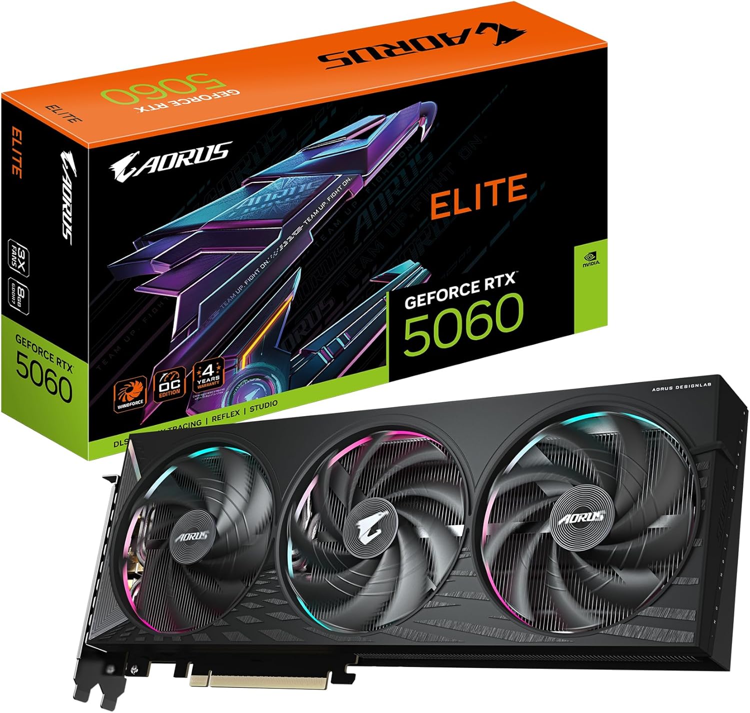 GigaByte GeForce RTX 5060 AORUS Elite