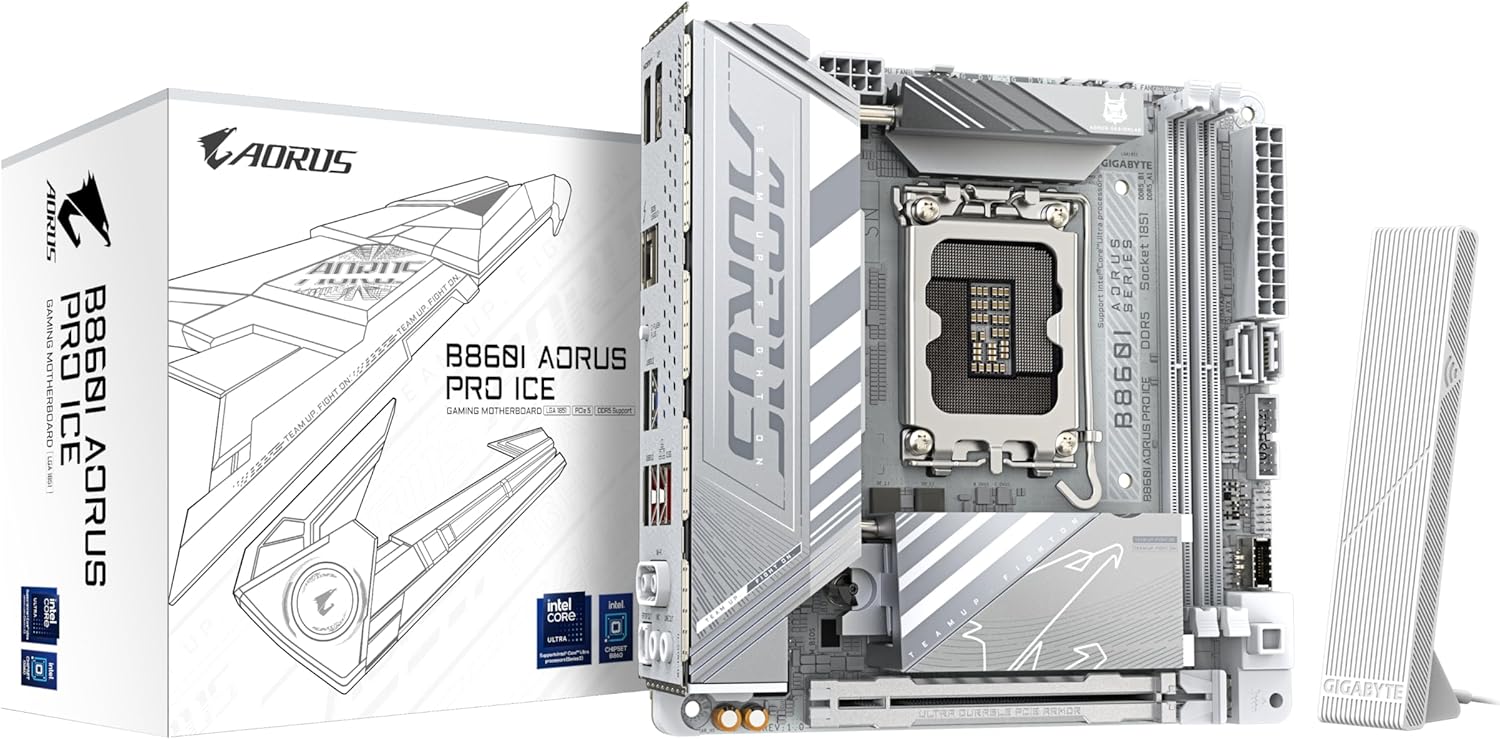 GigaByte B860I Aorus Pro Ice