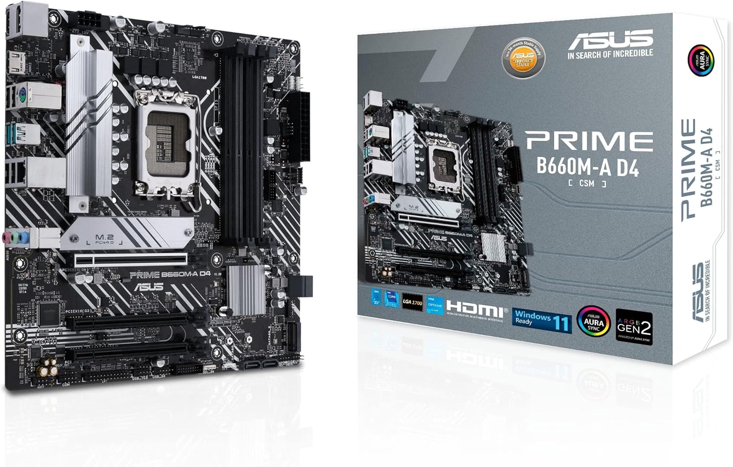 ASUS Prime B660M-A D4-CSM