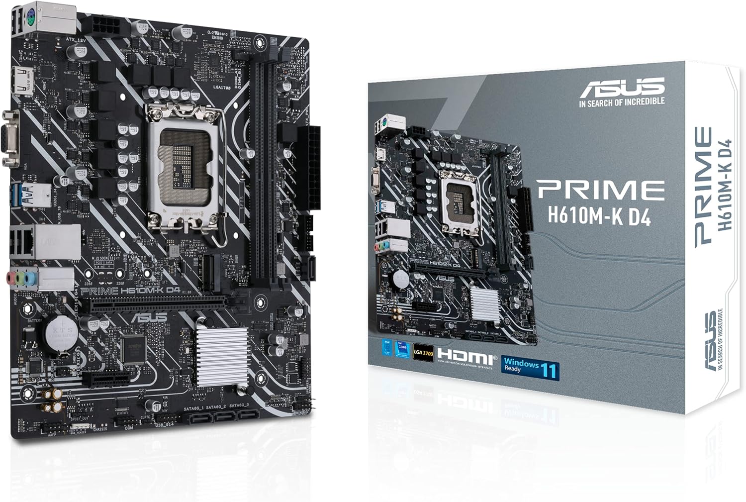 ASUS Prime H610M-K D4