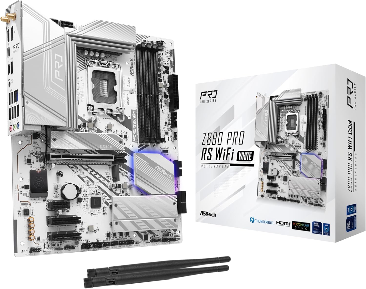 ASRock Z890 Pro RS WiFi White