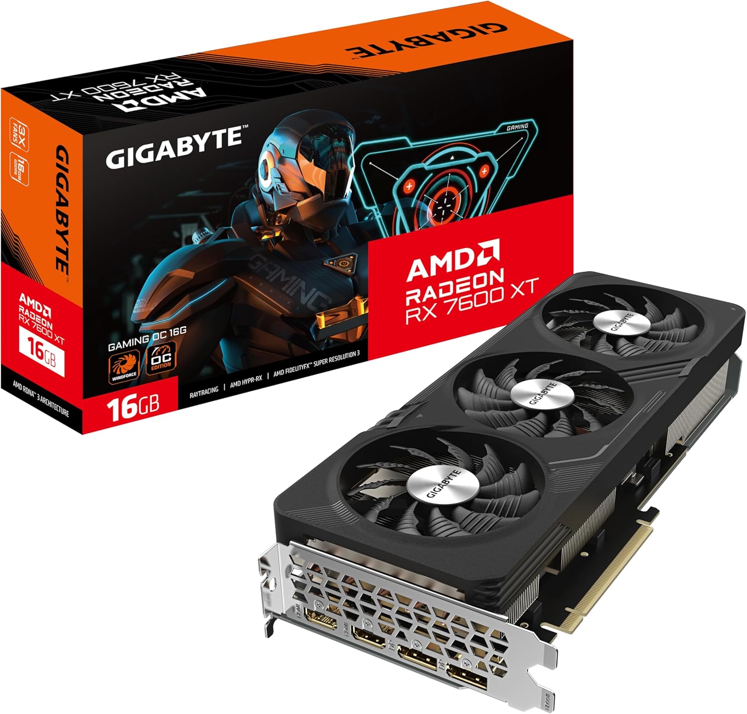 GigaByte Radeon RX 7600 XT GAMING OC