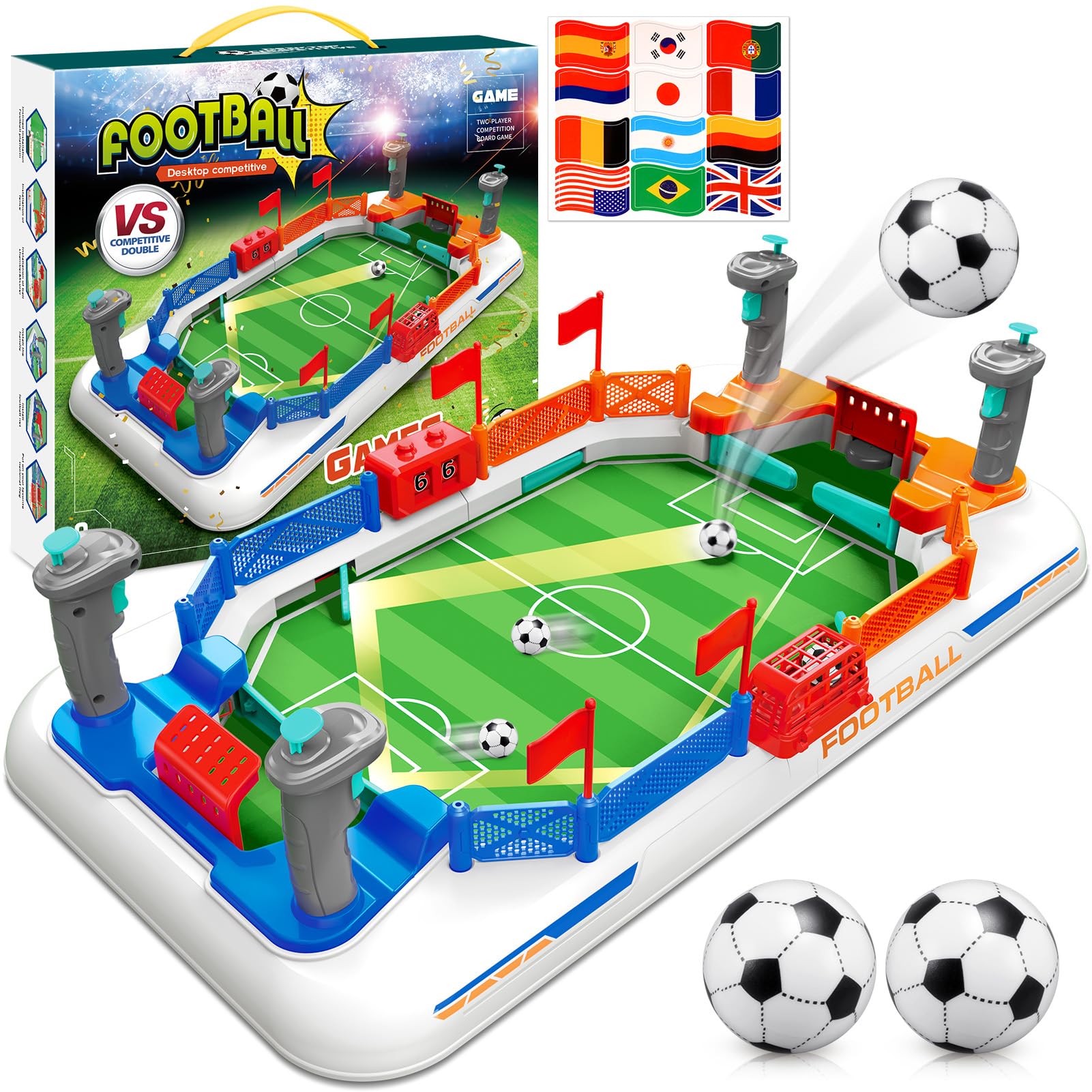 Dromlag Mini Baby Foot Enfant Adulte - Jeux de Société pour Enfants