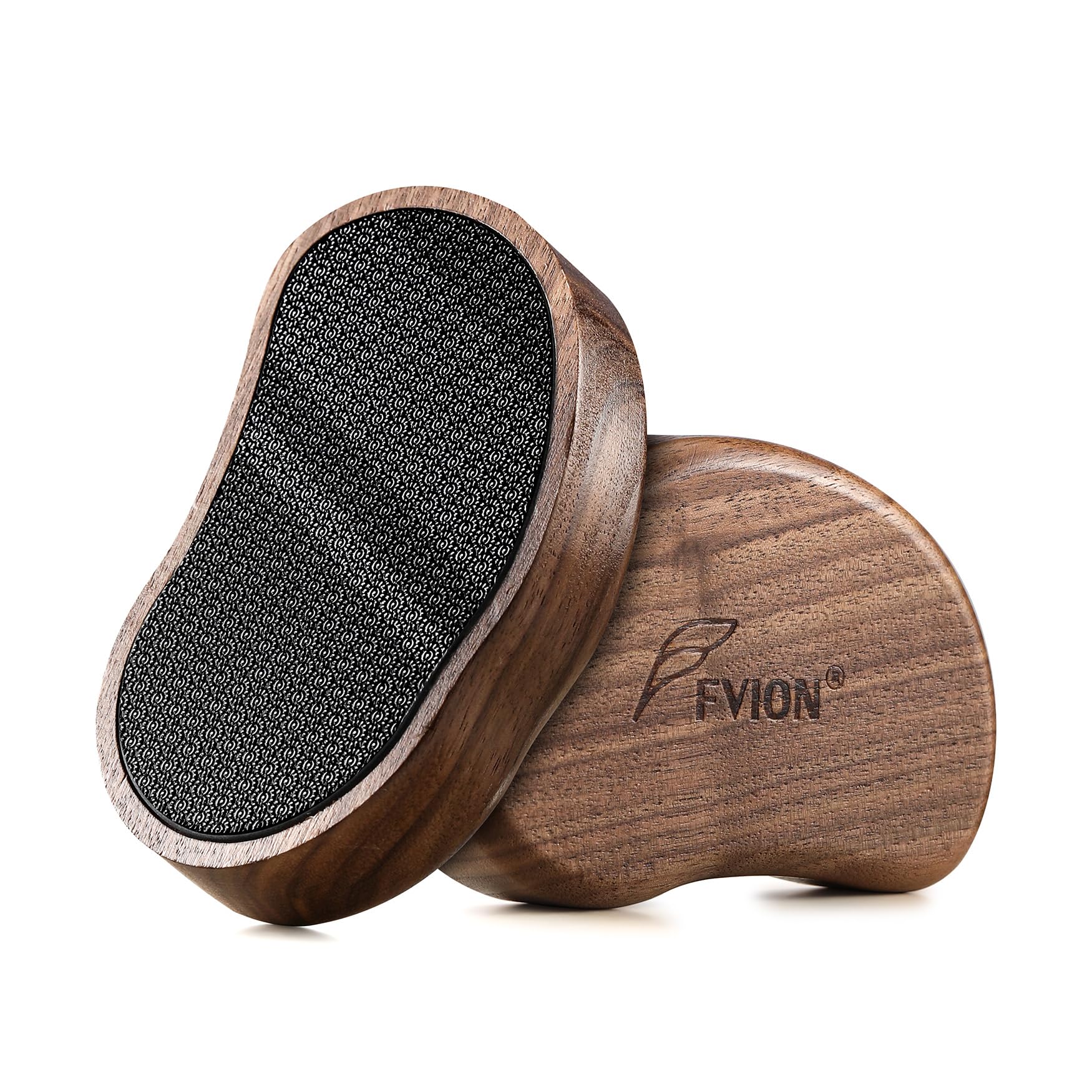 FVION Râpe Pieds en Verre Nano, Exclusivité Lime à Pieds Élimination des Callosités - Humide et Sec Imperméable, Outil de beauté pour pédicure Soins des Pieds (Brun)