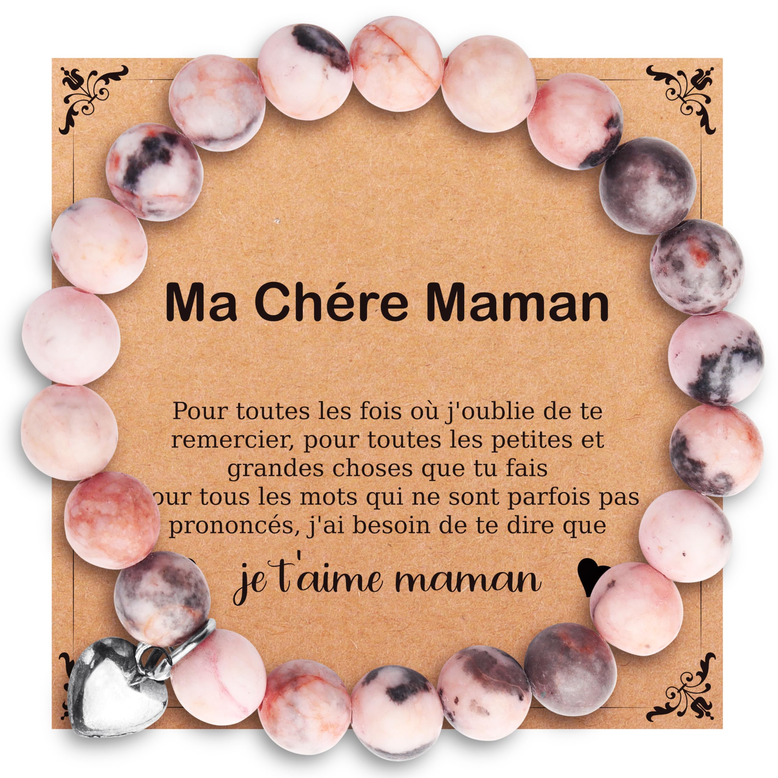 Merclix Bracelet Femme Cadeau Femme Original Utile Amie Maman Soeur Maitress Cadeau Ado Fille