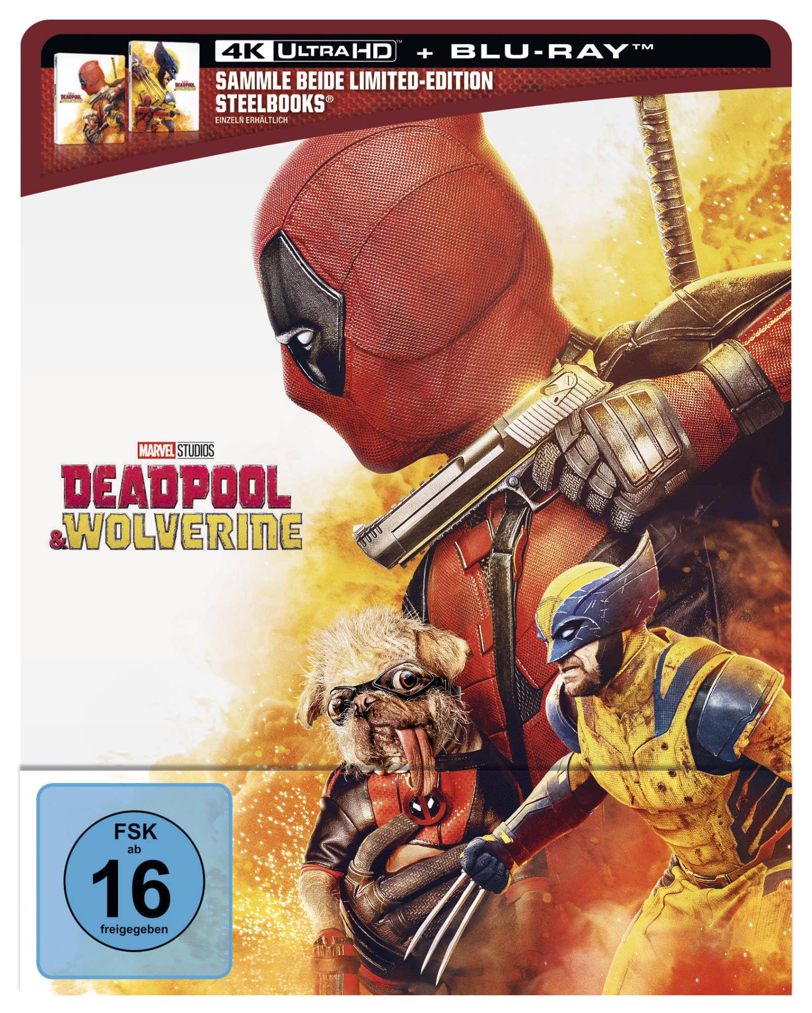 Deadpool & Wolverine Uhd Bd (Lim. Steelbook "Deadp